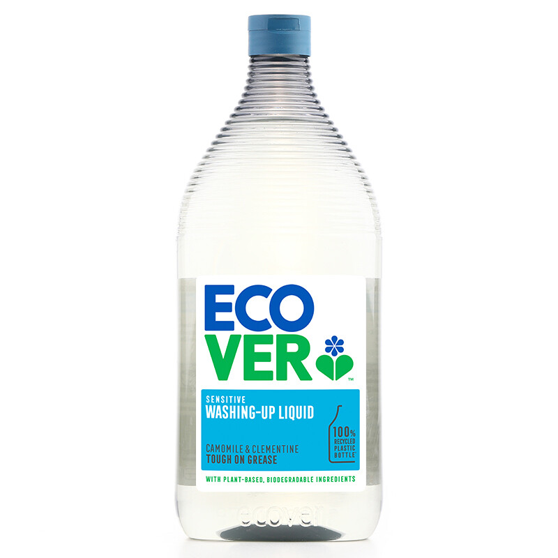 京东PLUS：ecover 洋甘菊柑橘洗洁精 950ml 39.25元（117.75元/3件，双重优惠）