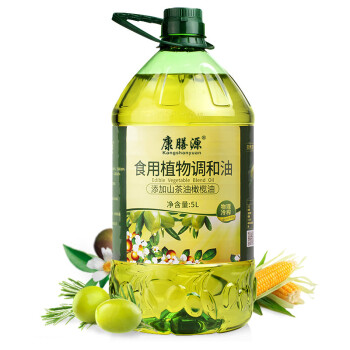 plus会员：康膳源 食用植物调和油 5L