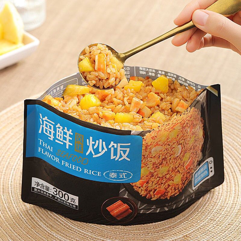 三全 海鲜风味微波炒饭300g 5.9元（需买5件，需用券）