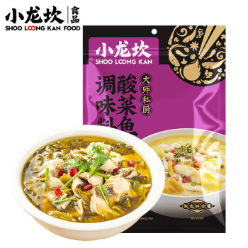 小龙坎 酸菜鱼调味料360g 一料多用酸辣汤靓家用调味品