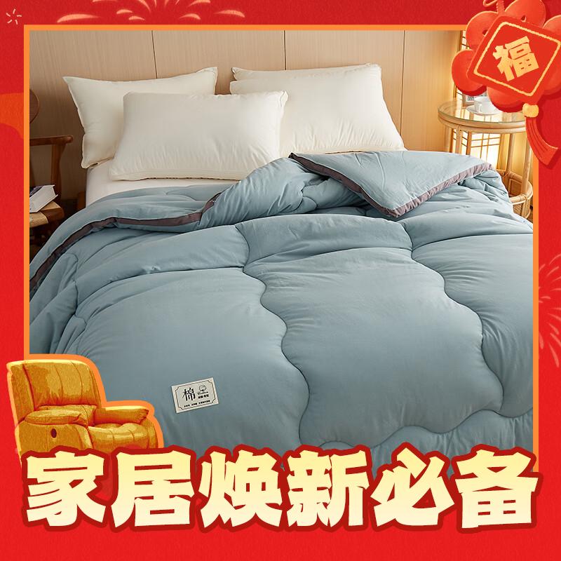 爆卖年货：琳豆豆 新疆棉花被100%纯棉花 200*230cm6斤 券后89元