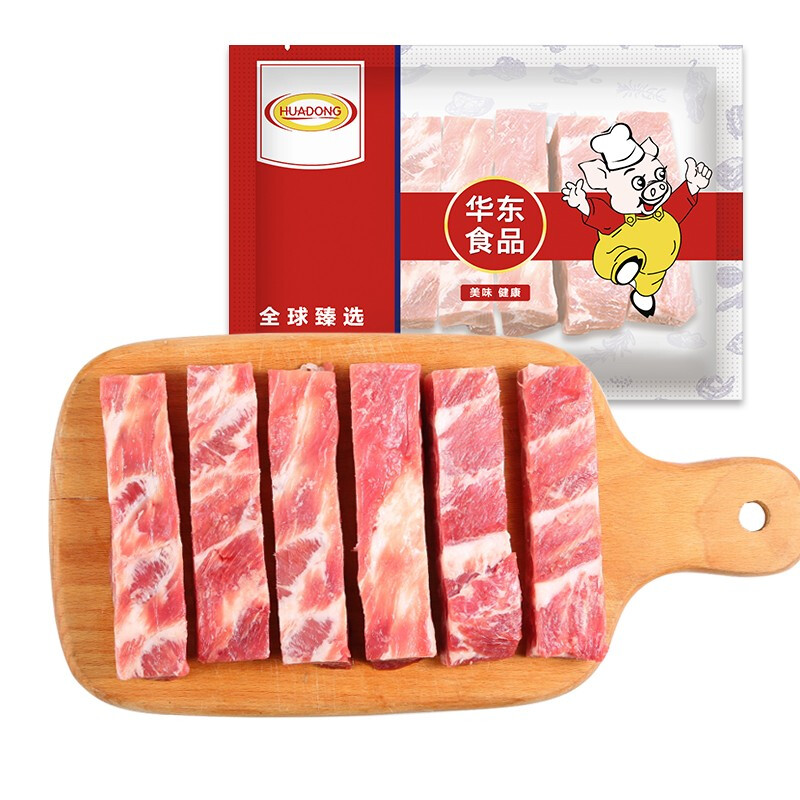 HuaDong 加拿大豬肋排 1kg 45.9元