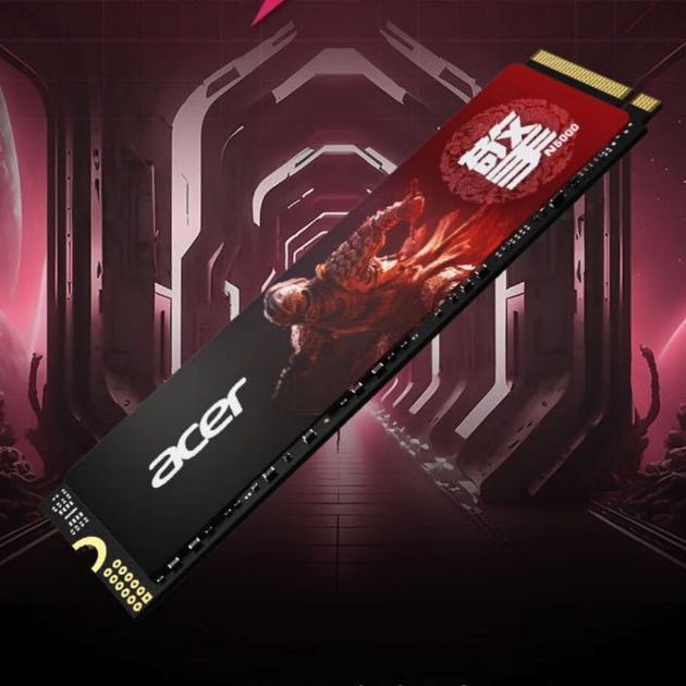 acer 宏碁 N5000 NVMe M.2 固态硬盘 2TB（PCI-E4.0） 634元（晒单返5元E卡）