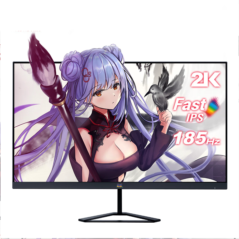 ViewSonic 优派 VX2758 27英寸 IPS 显示器（2560×1440、185Hz、100%sRGB、HDR10） 839元（需用券，晒单返20元E卡后）