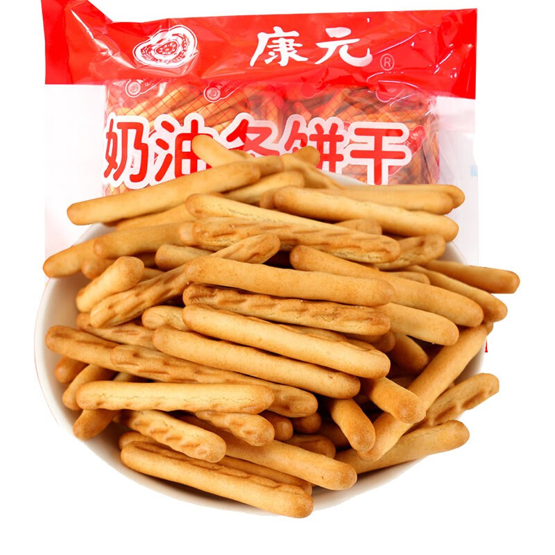 KHONG GUAN 康元 plus会员：康元 奶油条饼干 280g*1袋 5.22元（需买4件，需用券）