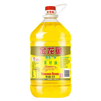 金龙鱼 精炼一级 菜籽油 5L