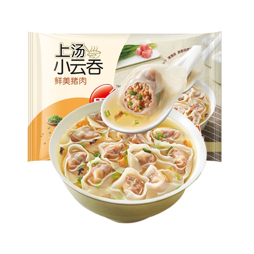 思念 鲜美猪肉 上汤小云吞 400g 22.4元（需买2件，需用券）