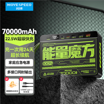 MOVE SPEED 移速 70000mAh充電寶 22.5W