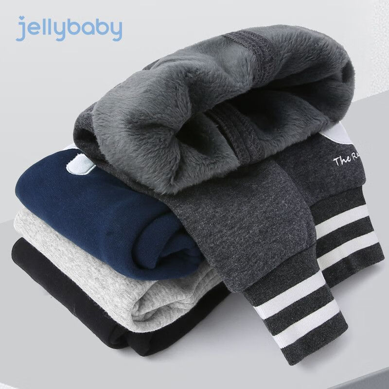 JELLYBABY 女童 裤子 加绒 打底裤 券后38元