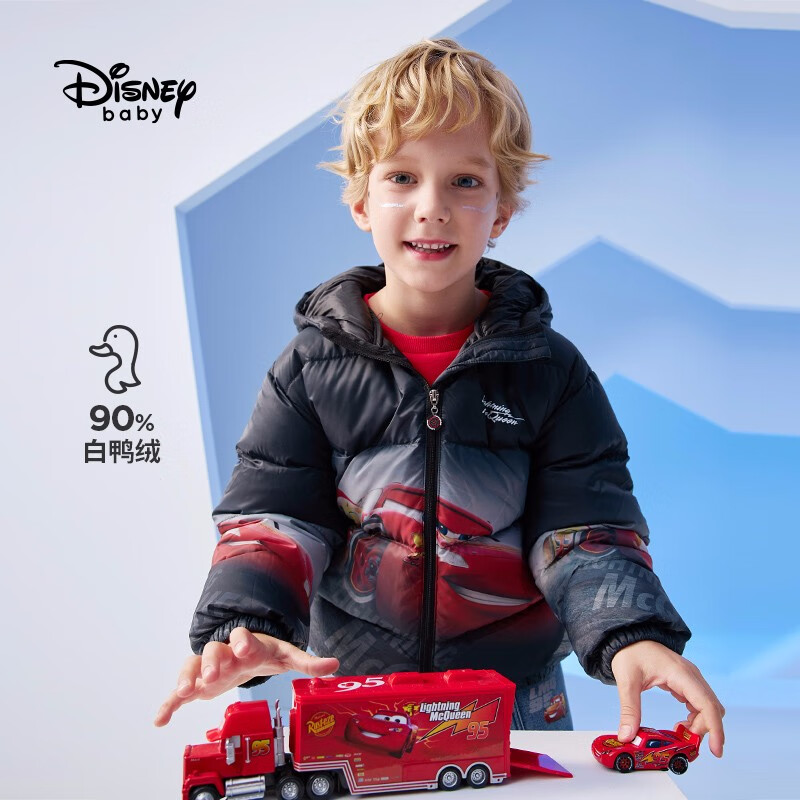 Disney 迪士尼 双面穿儿童羽绒服 129.9元（双重优惠）