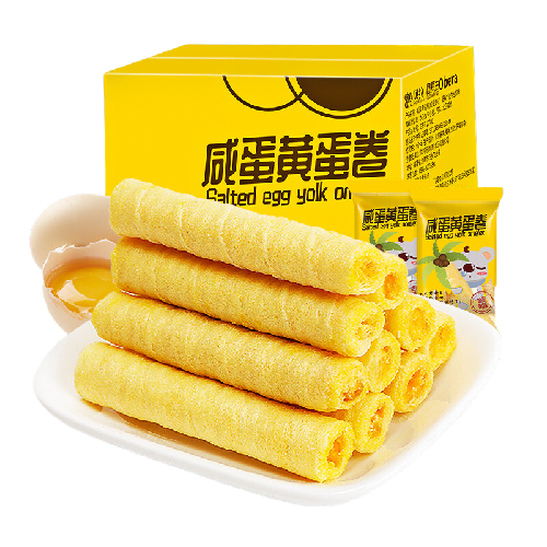 bi bi zan 比比赞 咸蛋黄蛋卷 咸蛋黄味 760g 15.9元