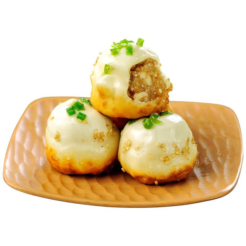 plus会员:庄小包猪肉生煎包516g*2(24只)早餐夜宵面点冷冻速食半成品 16.92元包邮
