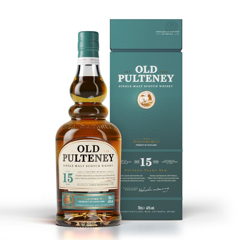 OLD PULTENEY 富特尼 plus：富特尼 15年 苏格兰 单一麦芽威士忌 46%vol 700ml 券后566元