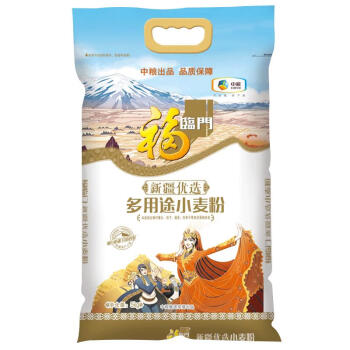 福临门 新疆优选多用途小麦粉 中筋粉 中粮出品 5kg