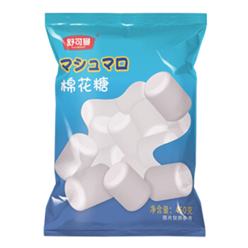 SUGARMAN 舒可曼 烘焙原料 棉花糖 网红牛轧糖雪花酥 零食烧烤 450g 券后6.31元