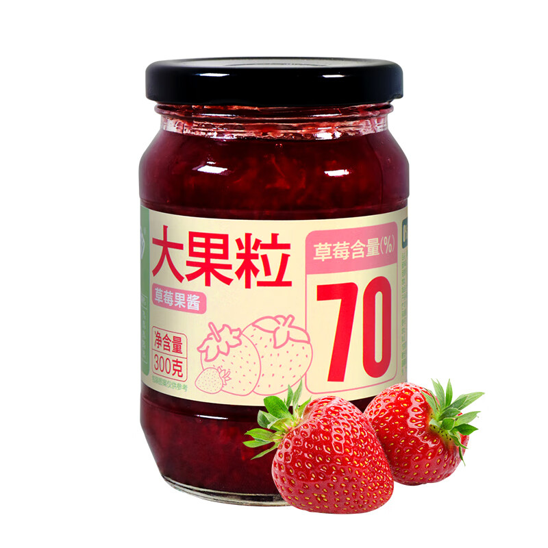 FIRMATCH 法麦趣 大果粒草莓果酱300g 70%草莓果肉早包邮 券后11.92元