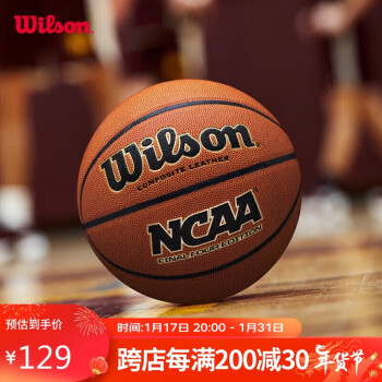 Wilson 威尔胜 NCAA WTB1233IB07CN 篮球