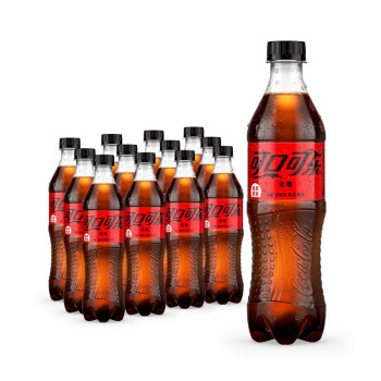 可口可乐 零度汽水 碳酸饮料 500ml*12瓶