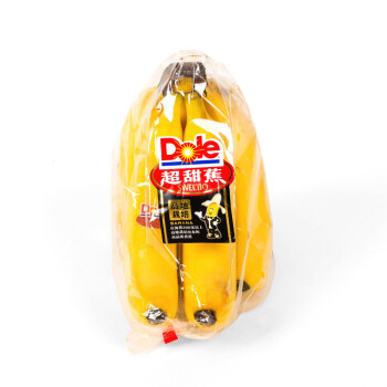 Dole 都乐 菲律宾进口香蕉 超甜蕉单包650g *2袋 29.9元