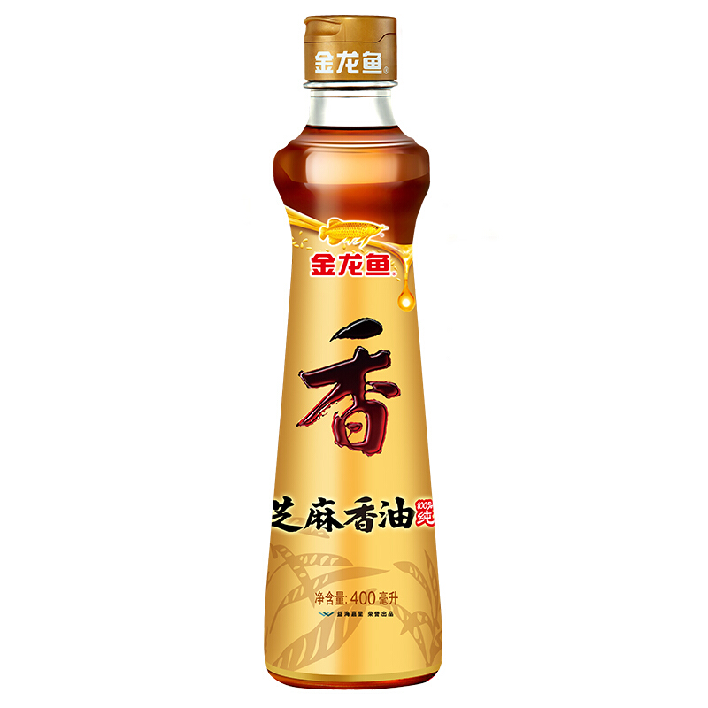 金龙鱼 芝麻香油 400ml 券后10.77元