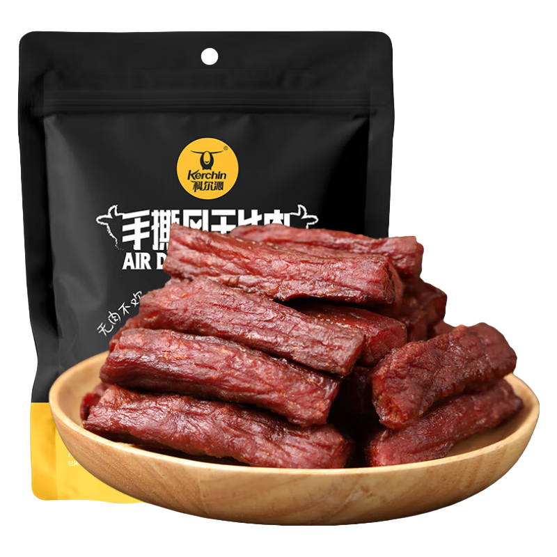 Kerchin 科尔沁 手撕风干牛肉 400g原味 69元