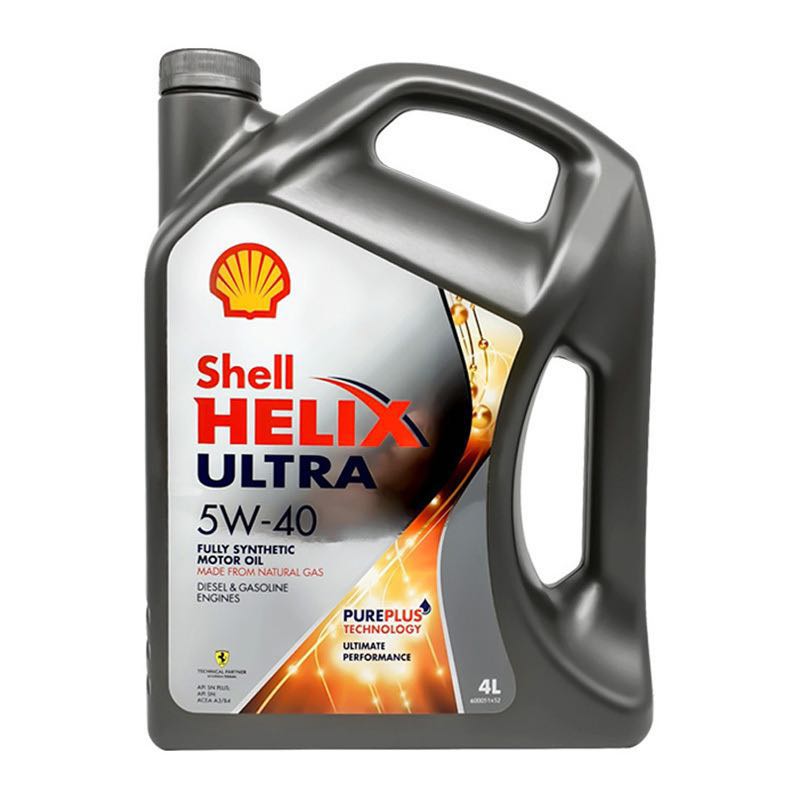 Shell 壳牌 HELIX ULTRA系列 超凡灰喜力 5W-40 SN PLUS级 全合成机油 4L 欧版 160.55元