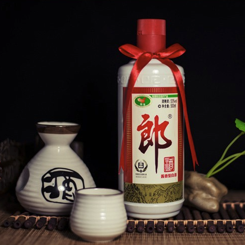 LANGJIU 郎酒 郎牌郎酒 醬香型白酒 53度 500ml*4瓶年貨送禮 690元