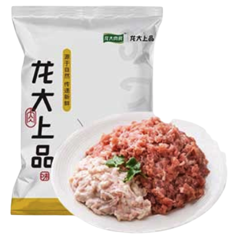 限移动端、京东百亿补贴：LONG DA 龙大 肉食 猪肉馅500g*2袋 出口日本级 约70%瘦肉馅 包子饺子馅料 猪肉生鲜 19.9元