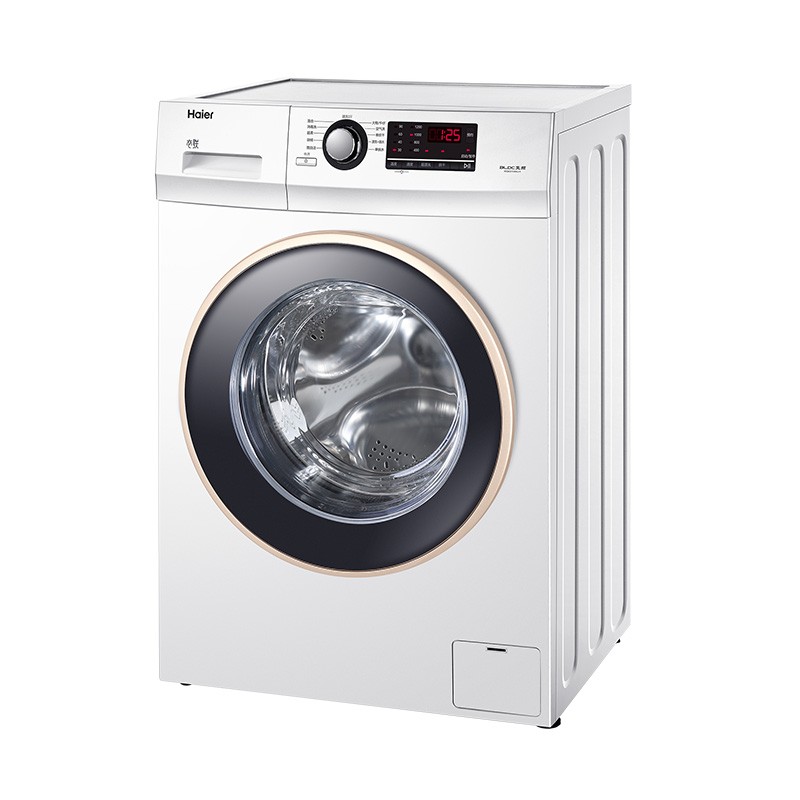限移动端、京东百亿补贴：Haier 海尔 XQG100U1 洗烘一体机 10kg 白色 2068元