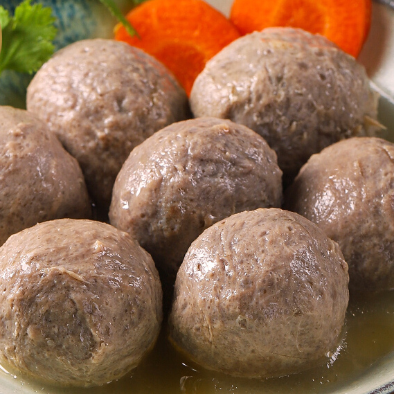 趣十八番 潮汕手打牛肉丸1000g 正宗潮州牛筋丸 火锅食材烧烤空气炸锅丸子 牛肉丸500g+牛筋丸500g 券后32.9元