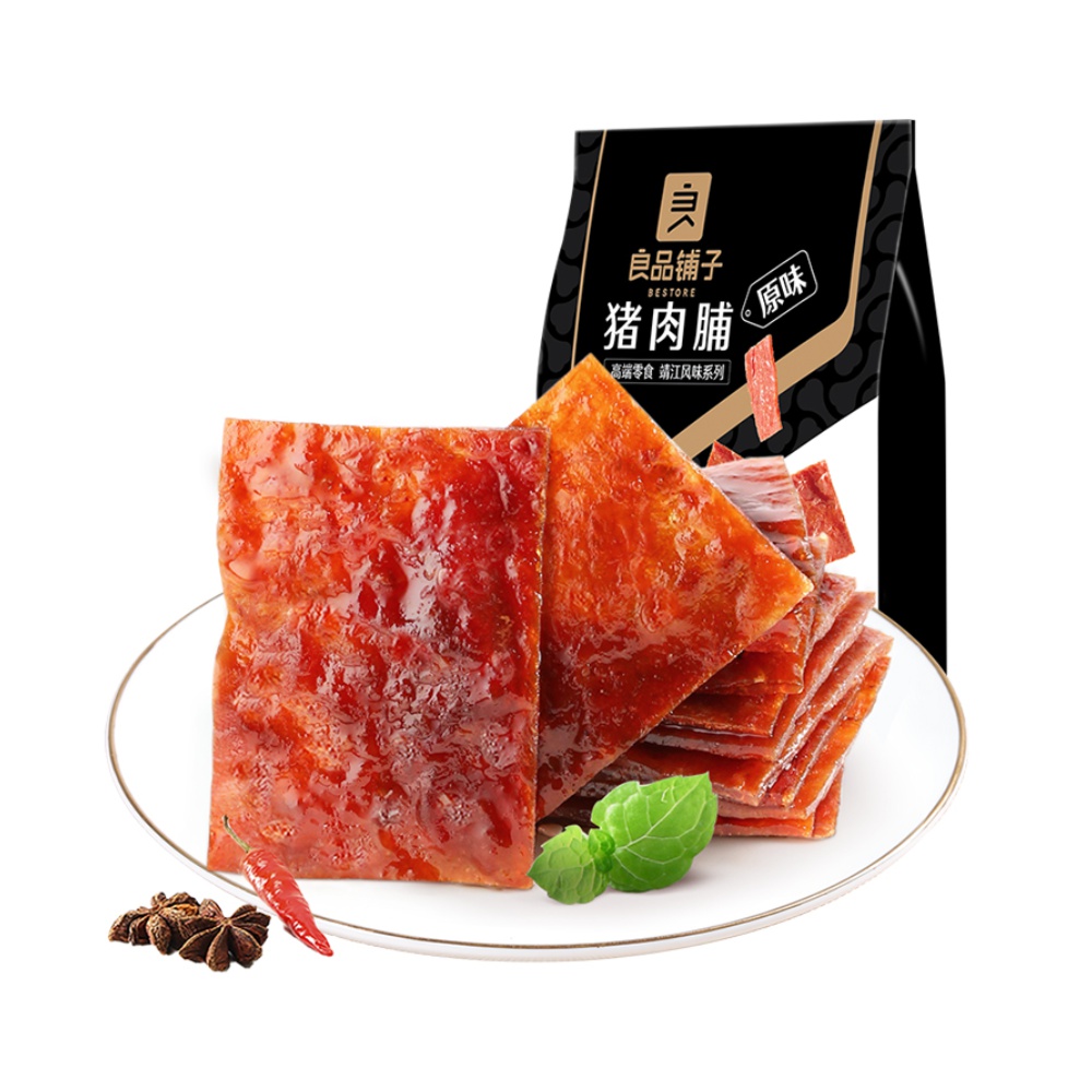 BESTORE 良品鋪子 豬肉脯 原味 100g 10.9元