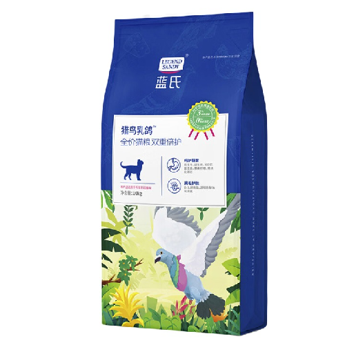 蓝氏 猎鸟乳鸽全阶段猫粮 10kg 354元（双重优惠）