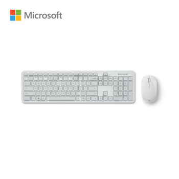 Microsoft 微软 蓝牙桌面 无线键鼠套装 冰川灰