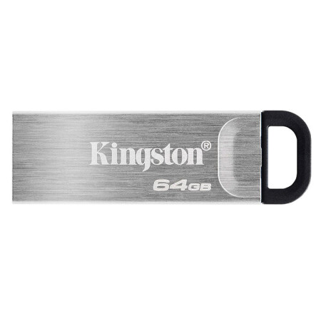 Kingston 金士顿 DataTraveler系列 DTKN USB 3.2 U盘 银色 64GB USB-A 45.9元