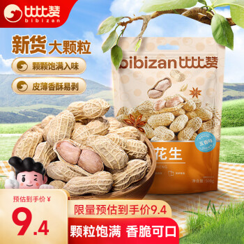 bi bi zan 比比赞 五香味花生500g龙岩花生带壳