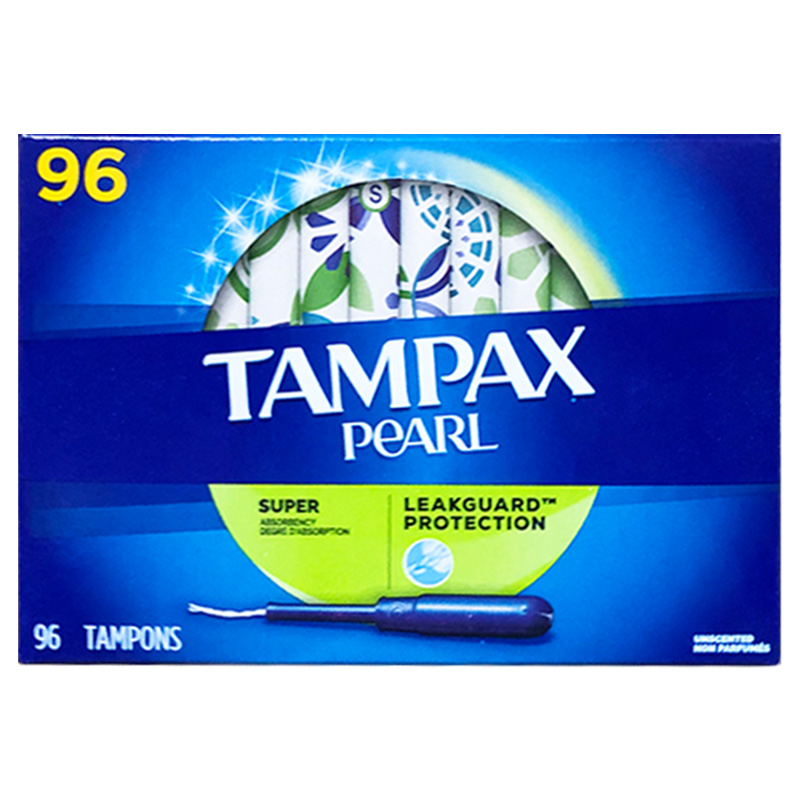 TAMPAX 丹碧丝 珍珠系列 导管式卫生棉条 大流量型 96支 券后110.13元