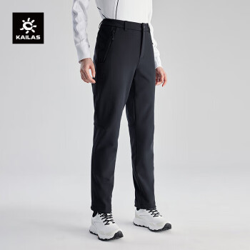 KAILAS 凯乐石 洛克MAX软壳裤冬季加绒加厚防风保暖户外登山徒步裤女款