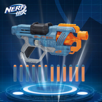 Hasbro 孩之宝 NERF热火 儿童户外玩具软弹枪新年礼物 精英2.0指挥官发射器E9486