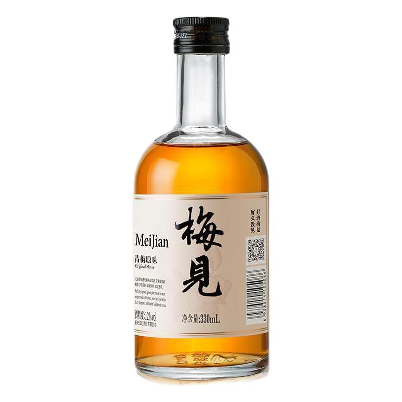 爆賣年貨：MeiJian 梅見(jiàn) 青梅酒 330ml*6瓶 122元