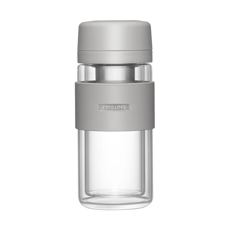 ZWILLING 双立人 双层玻璃茶滤杯 灰色-310ml 券后99元