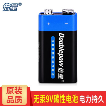 Doublepow 倍量 9V电池 6F22方形方块9号碳性电池玩具