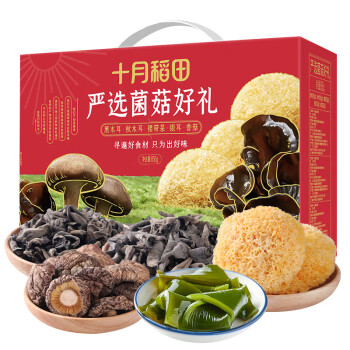 十月稻田 菌菇好礼 850g 礼盒装