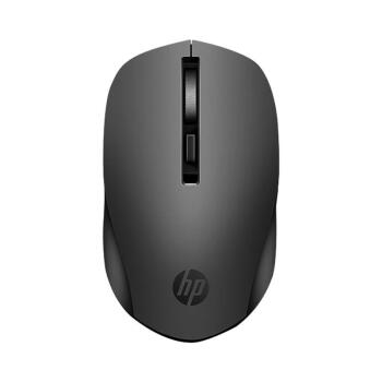 HP 惠普 S1000 2.4G无线鼠标 1600DPI 黑色