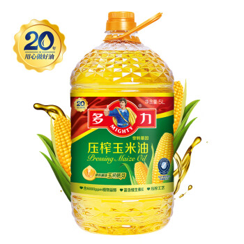 MIGHTY 多力 压榨玉米油 5L