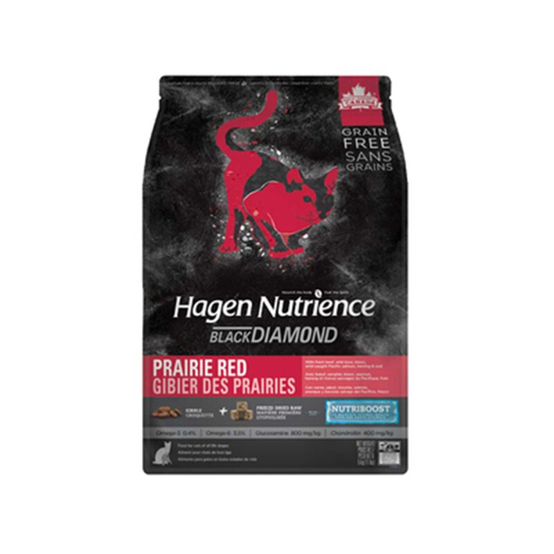 哈根纽翠斯 黑钻系列 红肉全阶段猫粮 5kg 券后378元