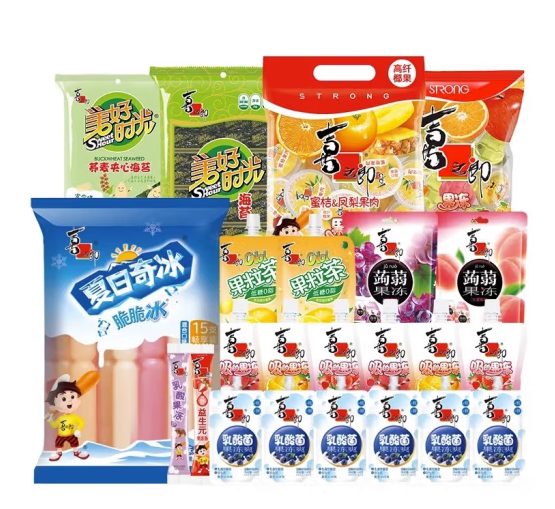 XIZHILANG 喜之郎 0卡吸吸果冻大礼包 450g 1袋 8.29元（需买3件，需用券）