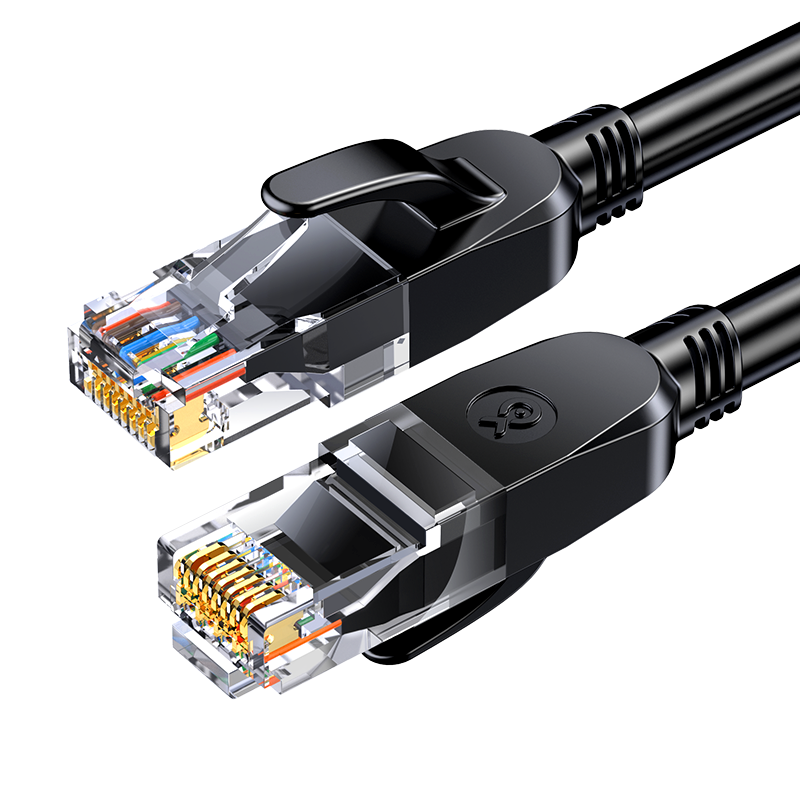 Plus会员：毕亚兹 六类网线 2米 千兆高速宽带线 CAT6类 8芯双绞成品跳线 WX8 1.66元包邮