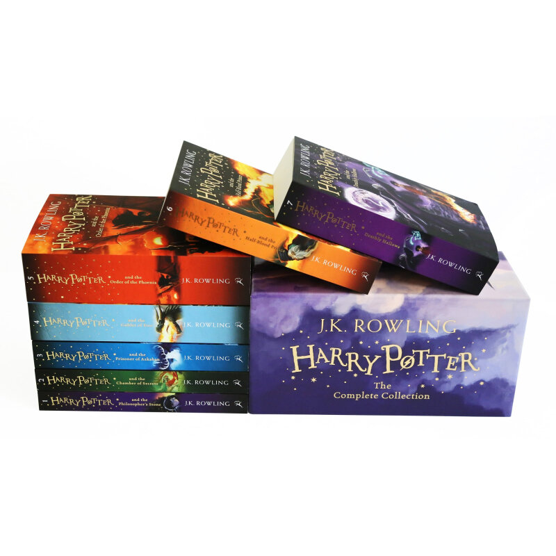 《Harry Potter 哈利·波特》（英国版、礼盒装、套装共7册） 券后240元