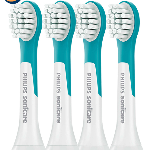 PHILIPS 飞利浦 儿童牙刷头 HX6032/67 刷头 白色 4支 券后159元
