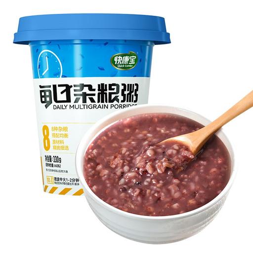 快康宝 八宝粥杂粮粥速食早餐粥 6杯装 券后7.9元